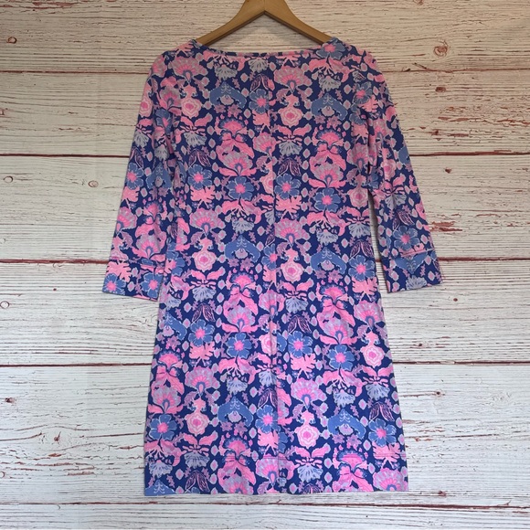 Lilly Pulitzer Marlowe Dress in Iris Blue Werk It Sz XS - Picture 8 of 11